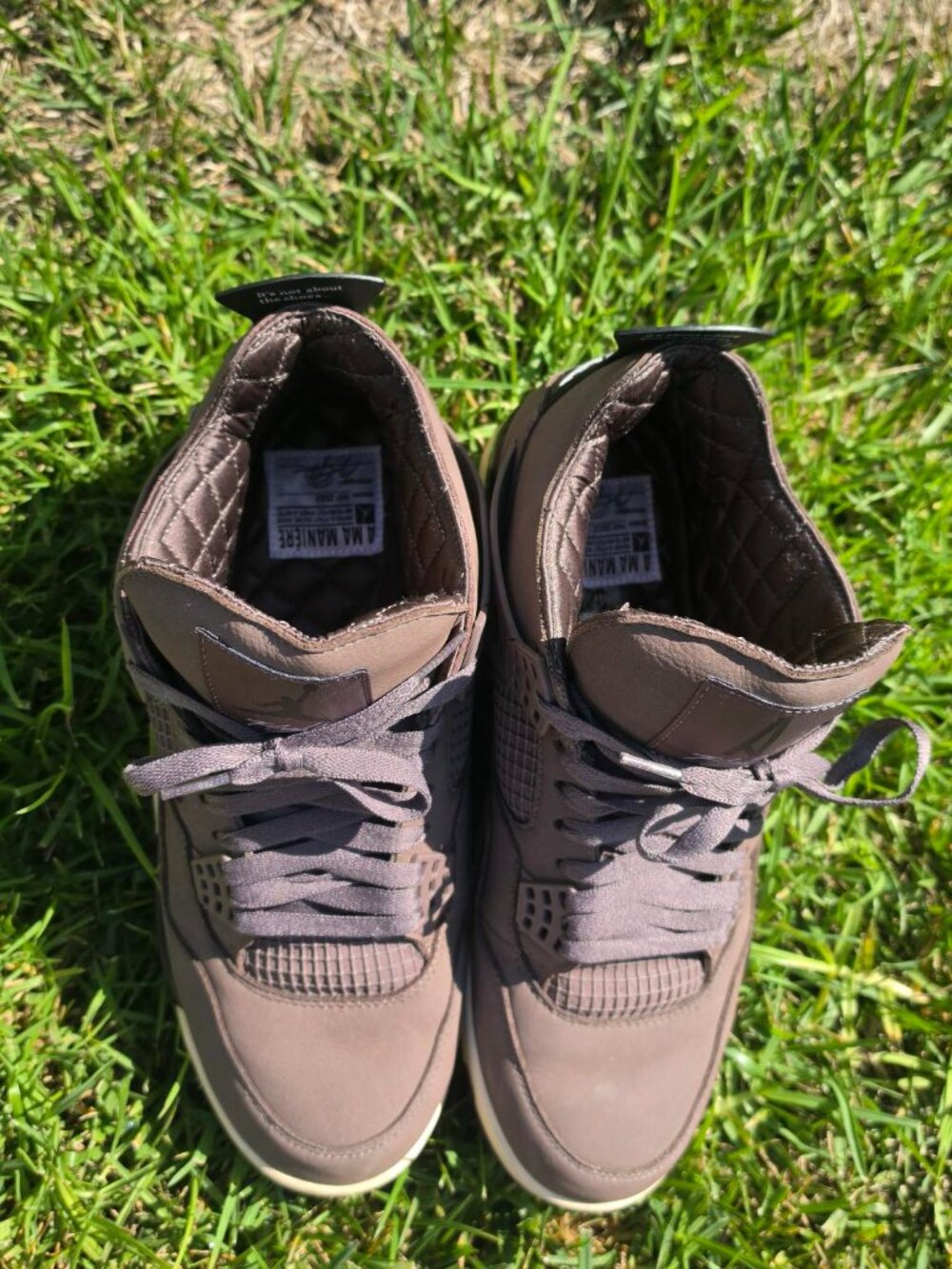 A Ma Maniére x Air Jordan 4 Violet Ore Size 12 - Picture 5 of 11
